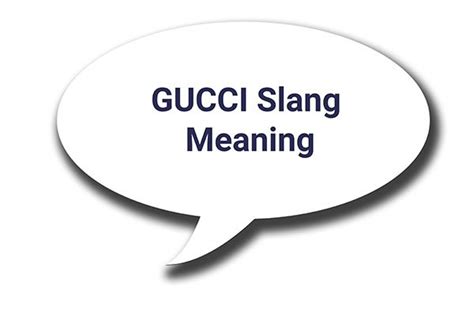 define: gucci|australian slang Gucci.